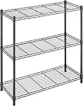 Whitmor Supreme 3 Tier Shelving, Black