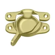 Deltana WLS9U3 Window Sash Lock, 1-1/8" x 3" in Polished Brass