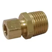 Jones Stephens C74060LF Tube To Pipe Adapter, 1/4 x 3/8 Inch (Qty-30) (E-2)