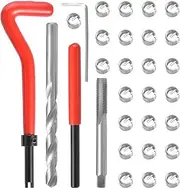 30Pcs Metric Thread Repair Insert Kit M3 M4 M7 M9 M11 Helicoil Car Pro Coil Tool M7*1 1 M7X1