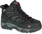 Merrell Women's J15876 Moab Mid EH Waterproof Comp Toe Safety Boots--Clearance