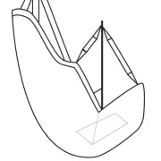 Joerns Hoyer® Classic Comfort and Commode Sling With Head Support
