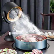 Negative Ions Range Hood Rapid Charging Low Noise Range Hood For Home Gold Charger