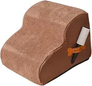 Generic Dog Stairs Dog Step 2 Step Pet Step Pet Stair for Dogs Injured Small Pets Older Dogs, Coffee