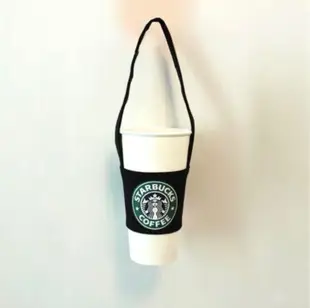 兔子雜貨(現貨·下單立即出貨) 星巴克 咖啡杯提袋帆布環保杯套飲料奶茶手提手摇杯提袋