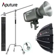 Amaran 300C RGBWW LED Video Light 300W 2500K-7500K +Light Dome Mini III +C Stand