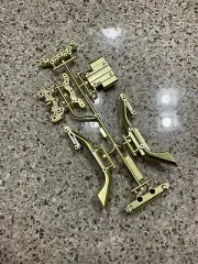 Vintage Tamiya M05 Gold Plated Special Edition D Part Tree RC Car Mini M Chassis