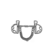 Myler SS Kimberwick Comfort Snaffle Wide Barrel