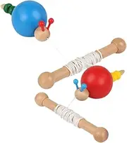 1 Set Pull Creative Pulling Snail Plaything Pull-Along Snail Animals Pulling Pull-Along Snail Cartoon Wood