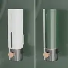 Wall Mounted Soap Dispenser Shampoo Bottles Hand Sanitizer Liquid Container