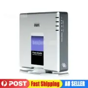 New Unlocked Linksys PAP2T VoIP Phone Voice Adapter SIP with 2 FXS Ports AU Plug