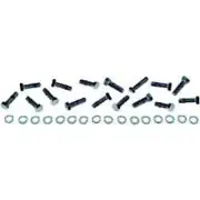Chevrolet Big Block; Hex Head Intake Manifold Bolt Set; Polished Stainless Steel