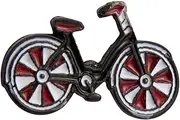 [HATPIN COMPANY] Bicycle Hat Pin, Lapel Pin, Cap Badge Accessories for Men, Standard, Enamel, no gemstone
