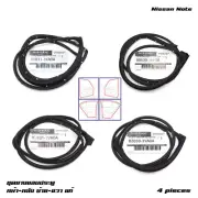 Fits Nissan Note E12 Hatchback 2017 - 24 Set 4 Doors Rubber Seal Weatherstrip