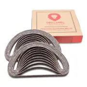 Red Label Abrasives 12 18 Inch 60 Grit Aluminum Oxide Air File Sanding Belts 20