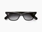 Lucyd Smart Sunglasses | Nebula Model | Open Ear | Noise Canceling Wireless Mics | Compatible with Voice Assistants | Narrow Size Polarized UV400 Blac