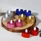 Fashionable Led Candles Realistic Flameless Flickering Tea Light for Home