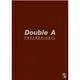 Double A A5膠裝筆記本－辦公室系列（咖啡） DANB12164【金石堂】