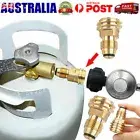 BBQ Propane Tank Adapter Connector Converts POL LP Tank Valve to QCC1/Type1 Tool