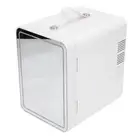 Mini Skincare Fridge W/LED Mirror 3 Levels Dimmable 6L Cooler Warmer Portable UK