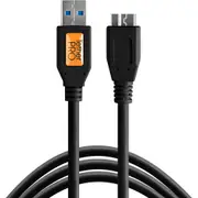 Tether tools Tetherpro USB 3 Male to Micro-B 5 Pin 4.6M Black