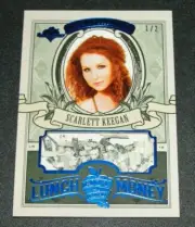 2018 Benchwarmer SCARLETT KEEGAN Hot For Teacher LUNCH MONEY Blue Foil/2 PLAYBOY