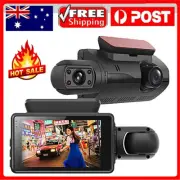 1080P Dual Lens Car DVR Dash Cam Video Recorder G-Sensor Front / Rear Camera RL