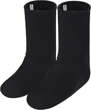 3MM Neoprene Diving Socks, Men Women Thermal Non-Slip Stretchy Wetsuit Boots Flexible Water Fin Socks Snorkeling Long Water Socks forBeach Swimming Boarding Surfing Sailing Kayaking and Water Sports/7