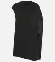 [The Row] The Row Aria draped silk top AU 12 black