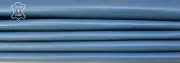 BLUE Thick Italian Lambskin Lamb Sheep leather hides 2 skins 16sqf 1.4mm #B7839