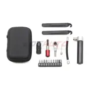 For Bicycle Repair Bike Tool Kit Ratchet Wrench Pump Tire Lever Mini Storage Box