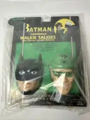 VTG Batman and The Riddler handheld walkie talkies 1995 DC Comics batman forever