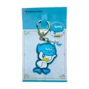 Pokemon Center Quaxly Keychain Scarlet Violet Ltd Rubber Charm Key Ring Gift