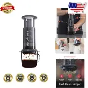 Quick Coffee & Espresso Maker - Lightweight, No Bitterness, for Coffee Lovers