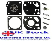 Ryobi RBL30MVA RBL30MVB LT2 Ruixing Carburetor Code H142A H142R Repair Kit