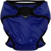 Tyoub Reusable Swim Nappy - Baby and Toddler - Adjustable One Size (5-12kg) (Navy)