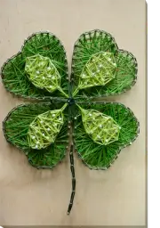 Creative Kit String Art - The magic of the clover
