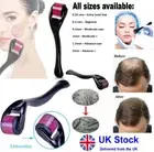 Derma Skin Roller 540 Titanium Micro Needle Therapy Anti Ageing & Hair Grow UK