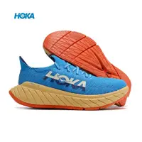 在飛比找蝦皮購物優惠-Hoka ONE CARBON X3 男士女士休閒運動鞋減震