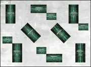 Warhammer 40K Neoprene Terrain Mats – Pariah Nexus - Monolith