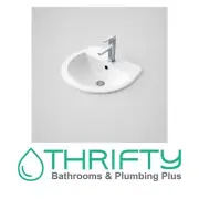 Caroma Cosmo Inset Vanity Basin White 893315W