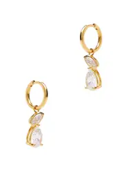 Anissa Kermiche Swinger Gold Vermeil Hoop Earrings ONE SIZE