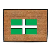 Devon Flag - Funny Novelty Doormat Man Cave Floor mat
