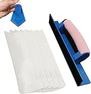 Sanding Kit | Hand Sander Block,Portable Lightweight Set with 50 Sandpaper for Beginners Work Wood Art Home Furniture Wall Repair Projects