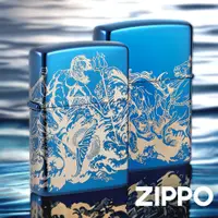 在飛比找蝦皮商城優惠-ZIPPO 波塞頓與亞特蘭提斯防風打火機 48787 高拋光