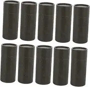 [KALLORY] 10pcs Essential Oil Packaging Tubes with Lids Round Cardboard Cylinder Box for Lip Balm Skincare and Tea Storage Elegant Craft Container for Gifting and Organizing