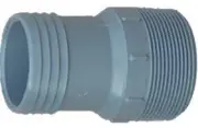 100 Pack Poly Male Pipe Thread Insert Adapter, 1-In. 1436-010BC