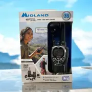Midland GXT1000VP4 Two-way Radio Up To 36 Mile Range Head Sealed Walkie Talkies