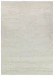 Lila Monochromatic Genteel Elegance Shaggy Pile 050 In Cream Rug