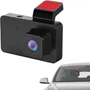 1080P Car Camera, 170 Degree Wide Angle Dashboard Camera, Loop Recording, 24H Park Monitor, 3 Inch Screen Recorder for Car Taxi